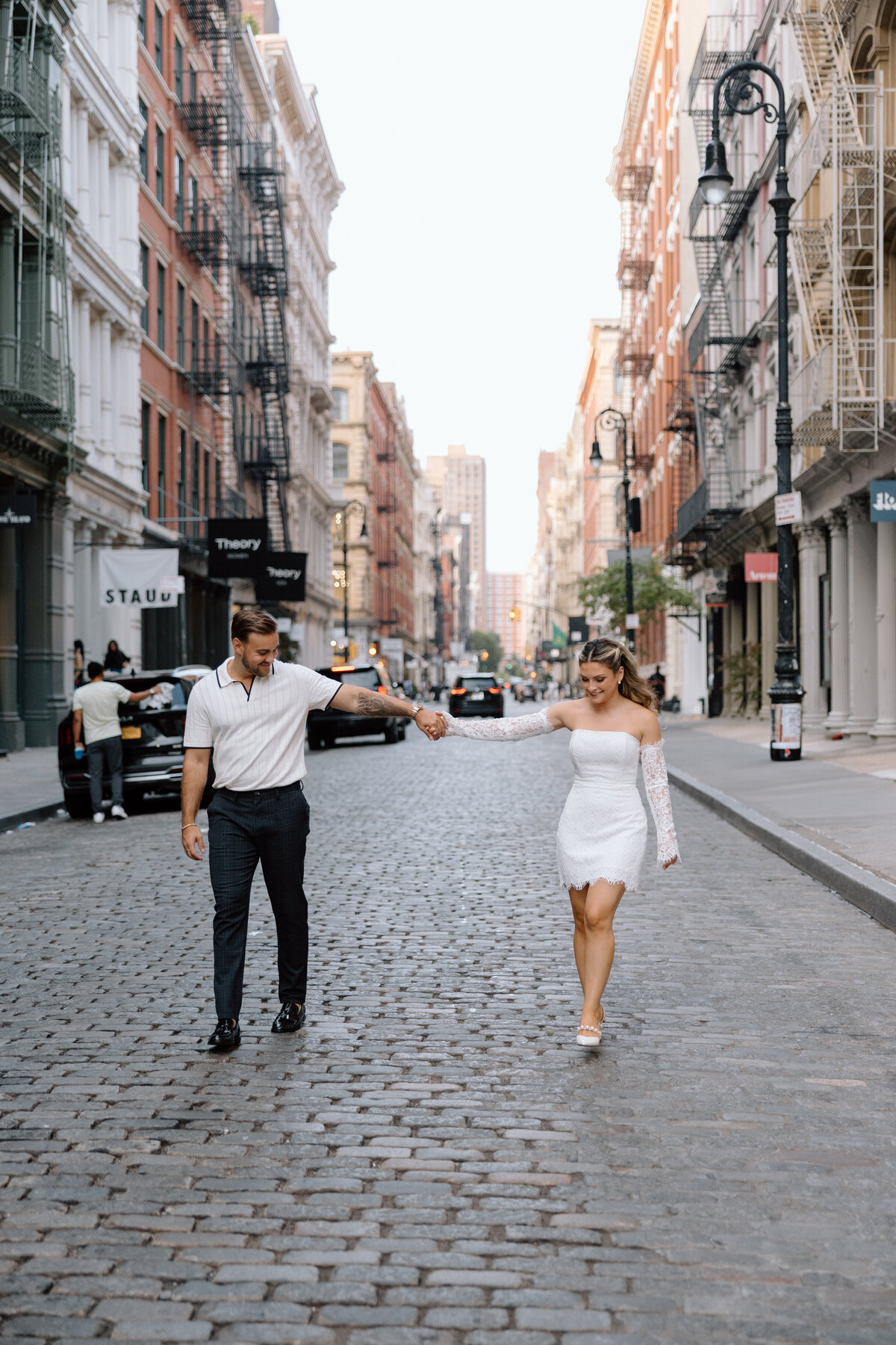 Tatia & Marco - NYC Soho Manhattan - Engagement Previews 030