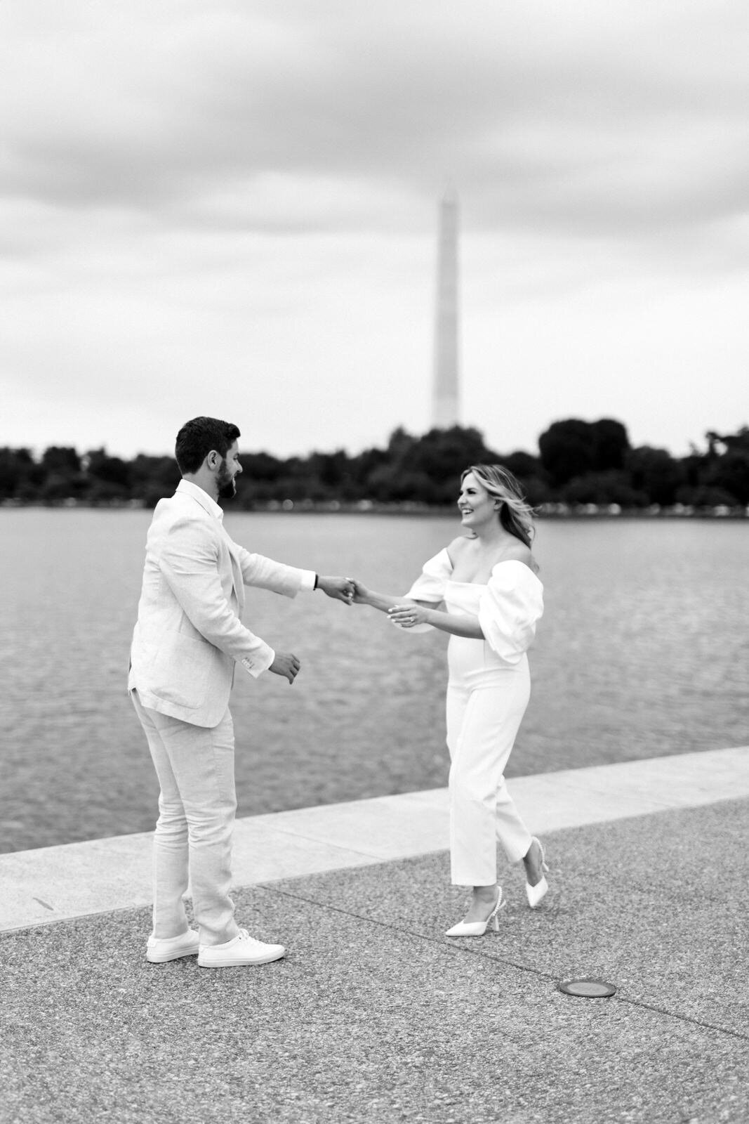 Chic Engagement Photography in Washington DC 21