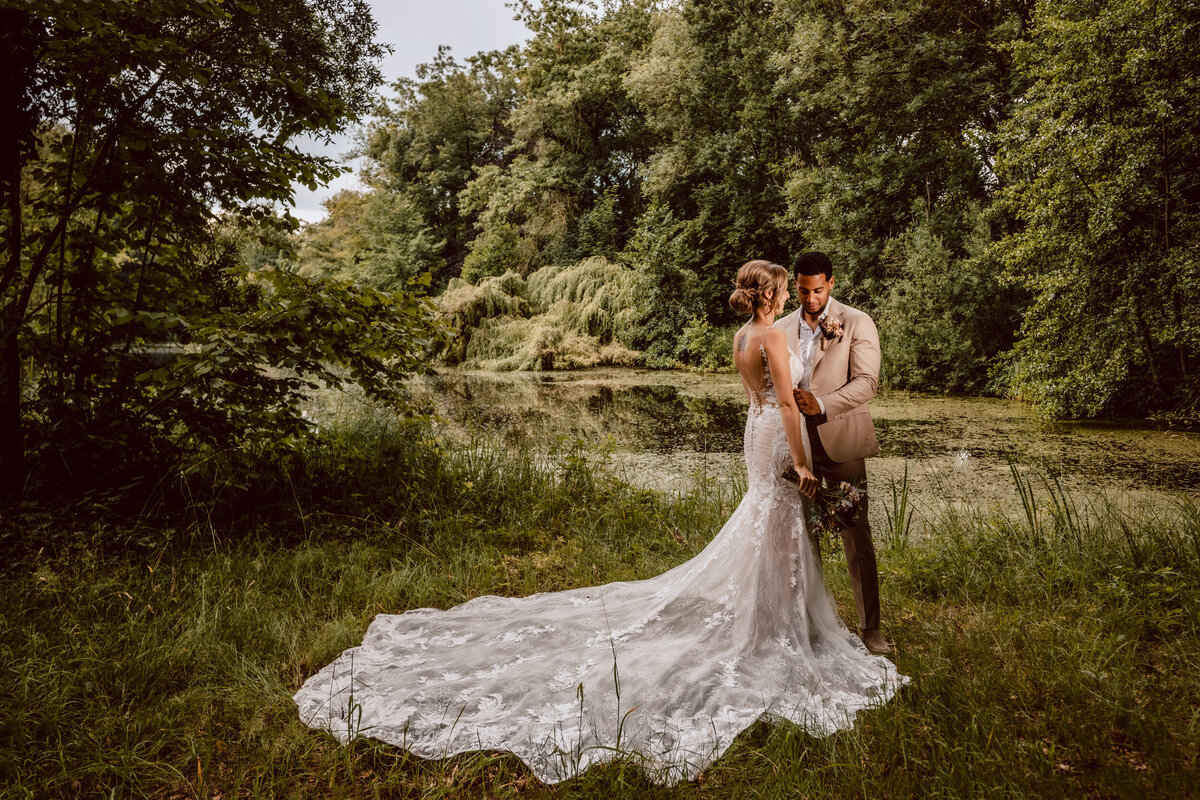 bruidsfotografie landgoed Wolfslaar Breda