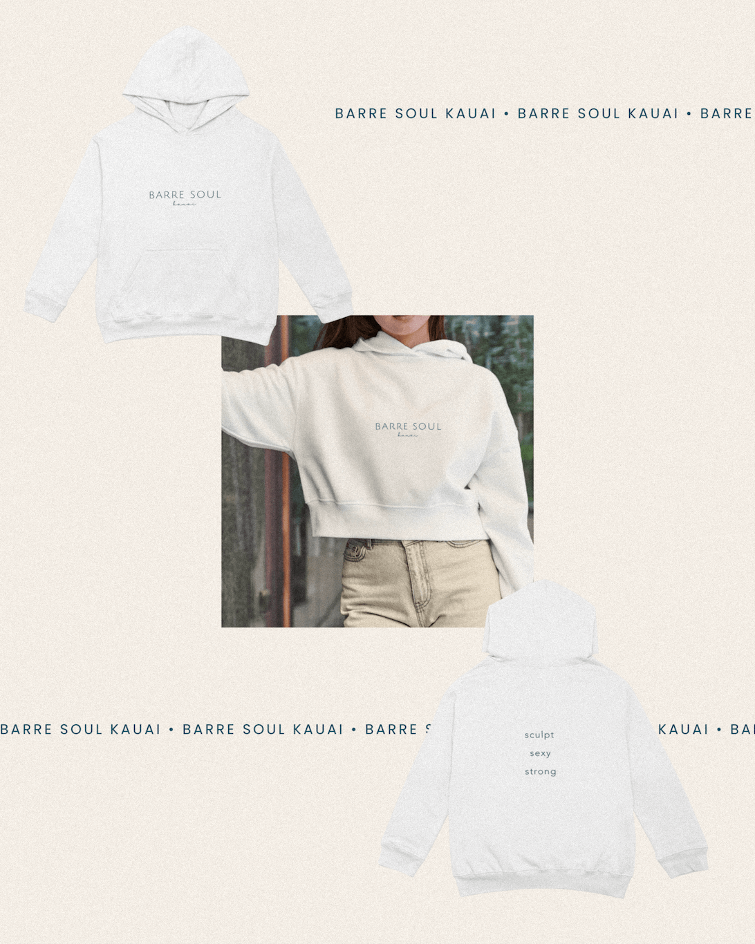 barre soul kauai hoodie