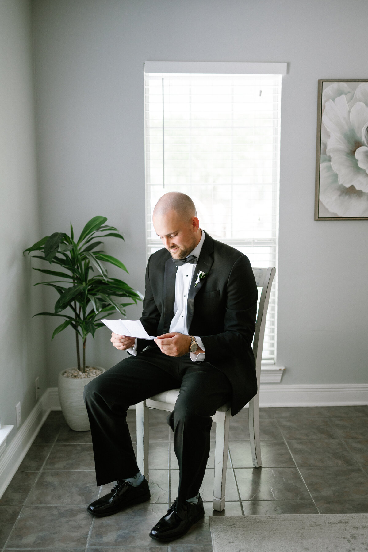Groom Prep New Orleans Wedding Photographer
