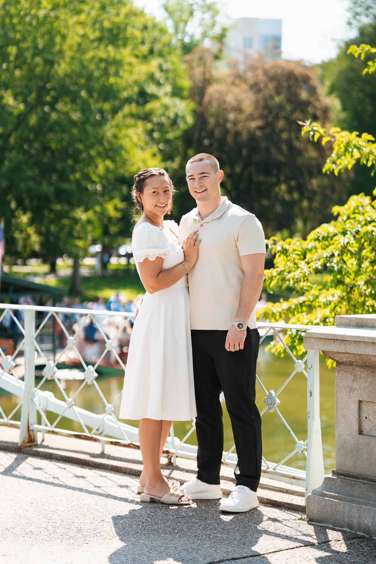 Romantic Boston engagement photography featuring emotional, editorial-style couple portraits.