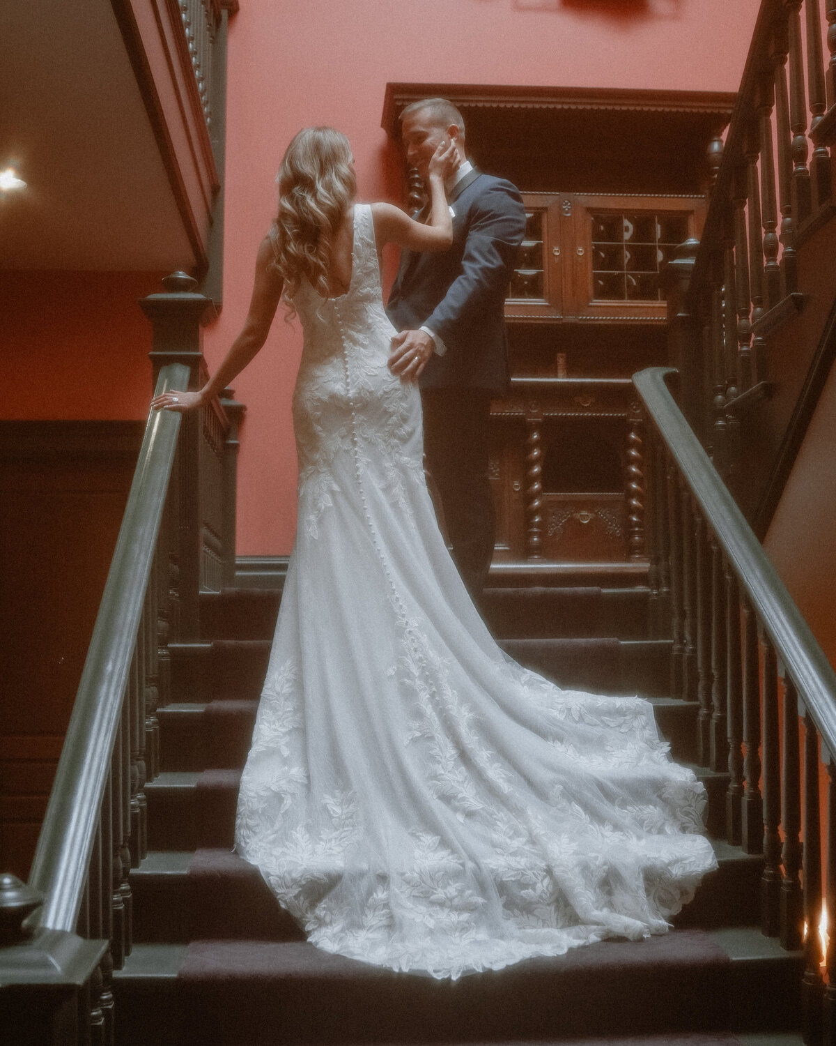  beautifully moody wedding and elopement moment in Washington, captured with deep tones and an artistic, documentary-style perspective.