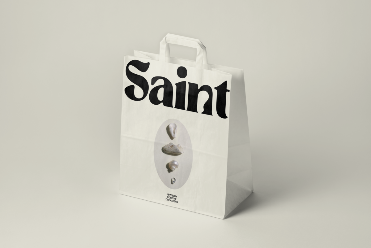 saint paper bag