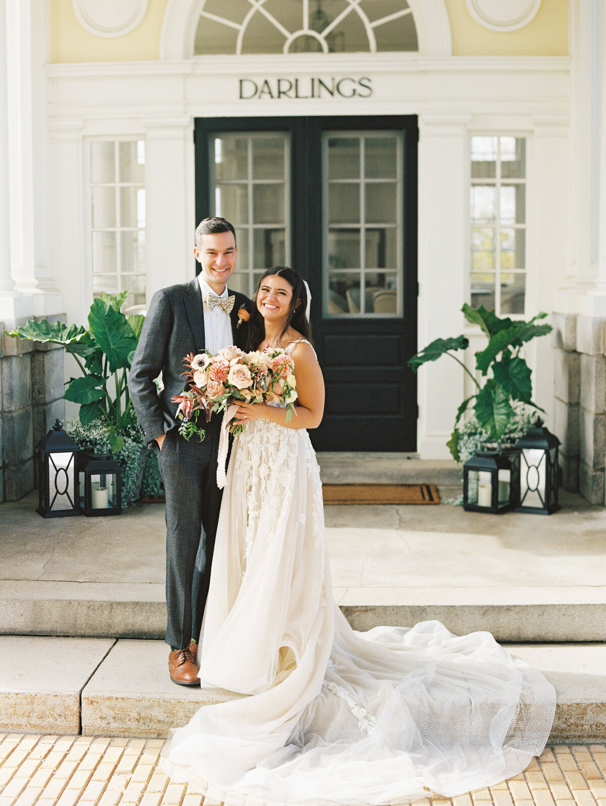 wedding portraits at wedding at The Inn at Burklyn