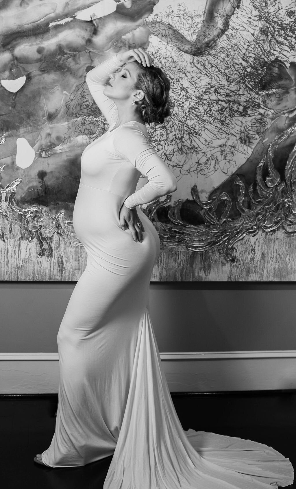 Luxury Charlotte Maternity Photography
