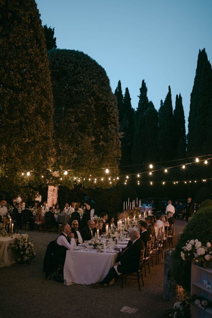 A Tuscan Garden Wedding at La Foce