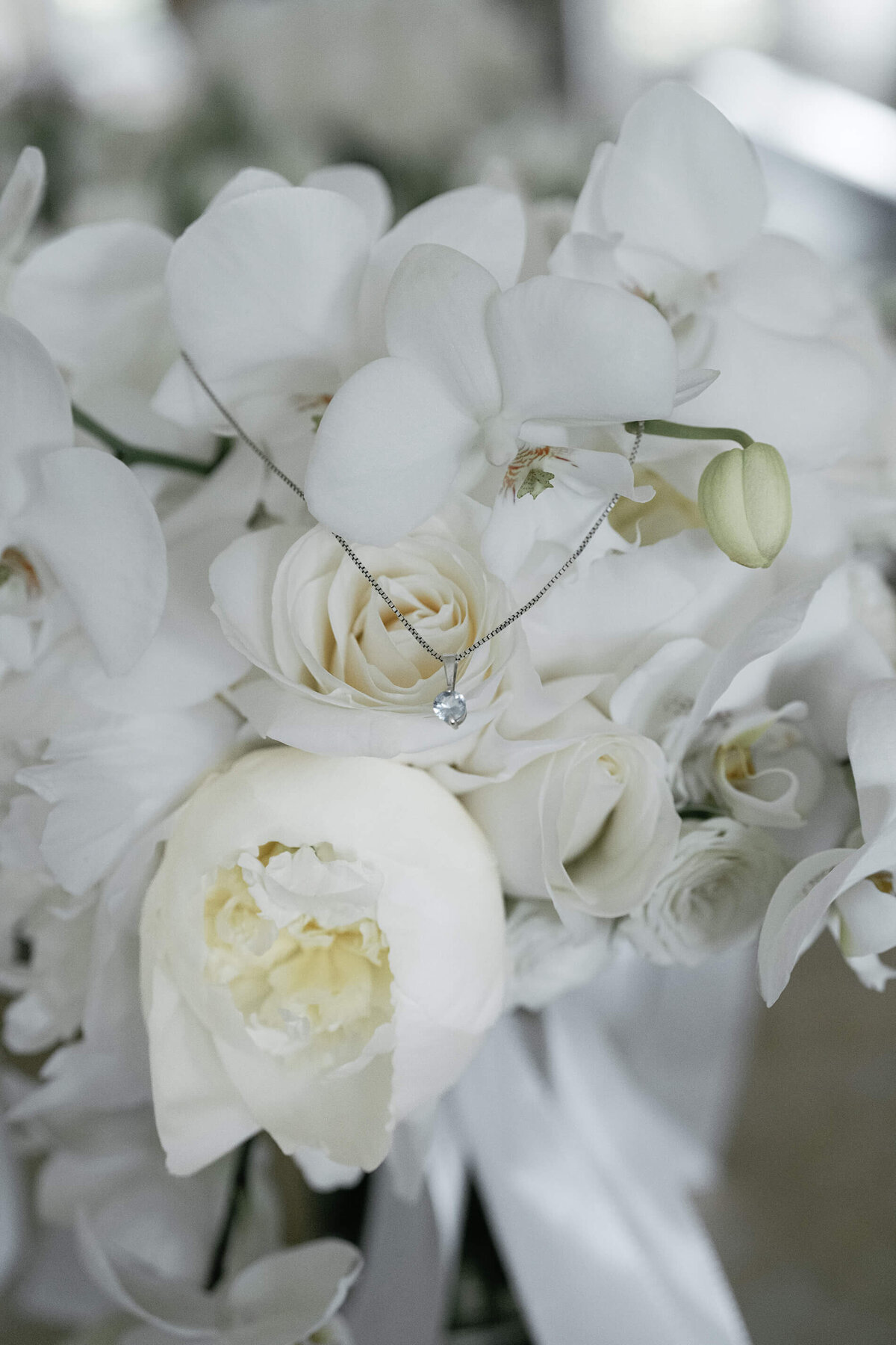 White wedding bouquet