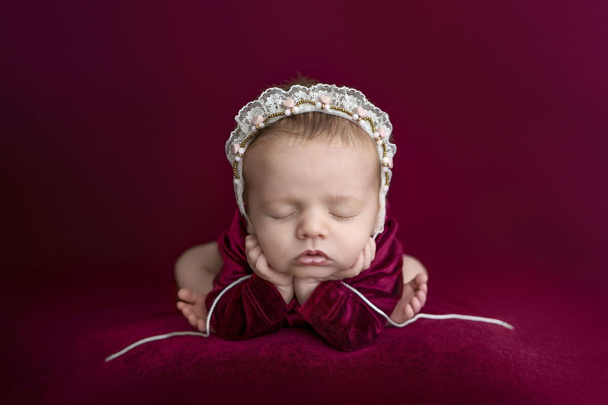 Tacoma Newborn Photographer Valentines Studio Luxury Lana Stewart Studios