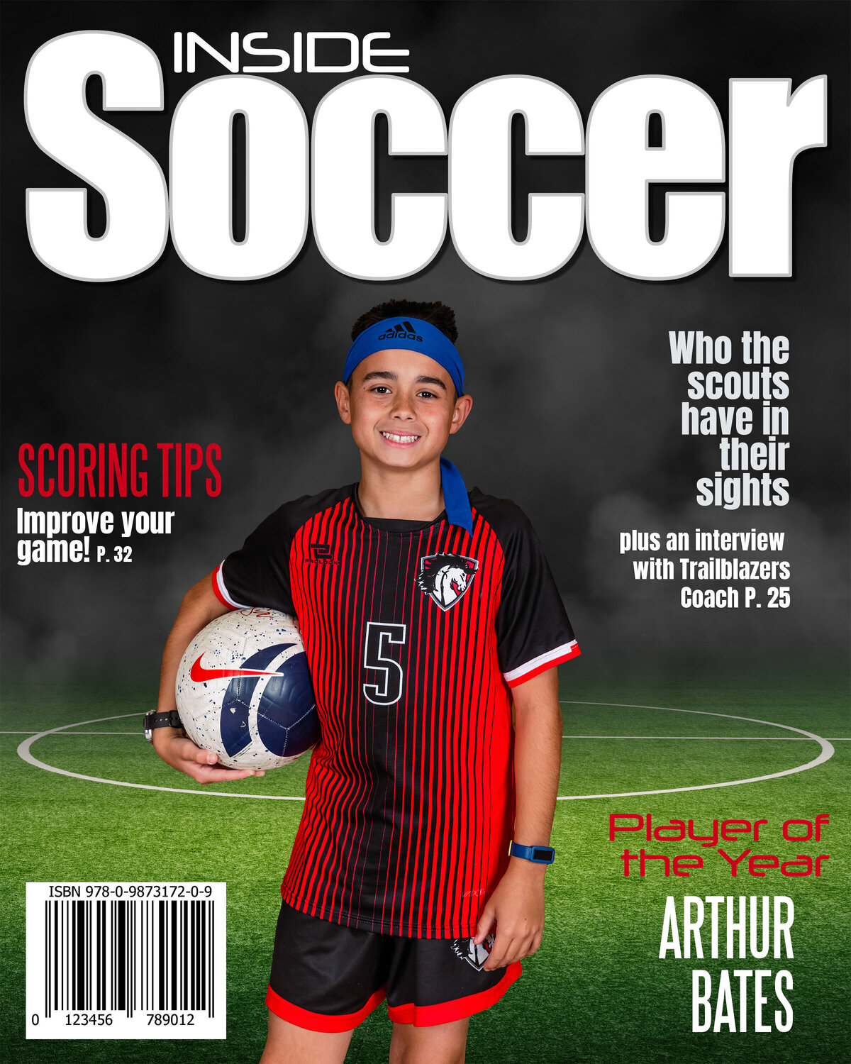 Magazine Cover Turf Soccer