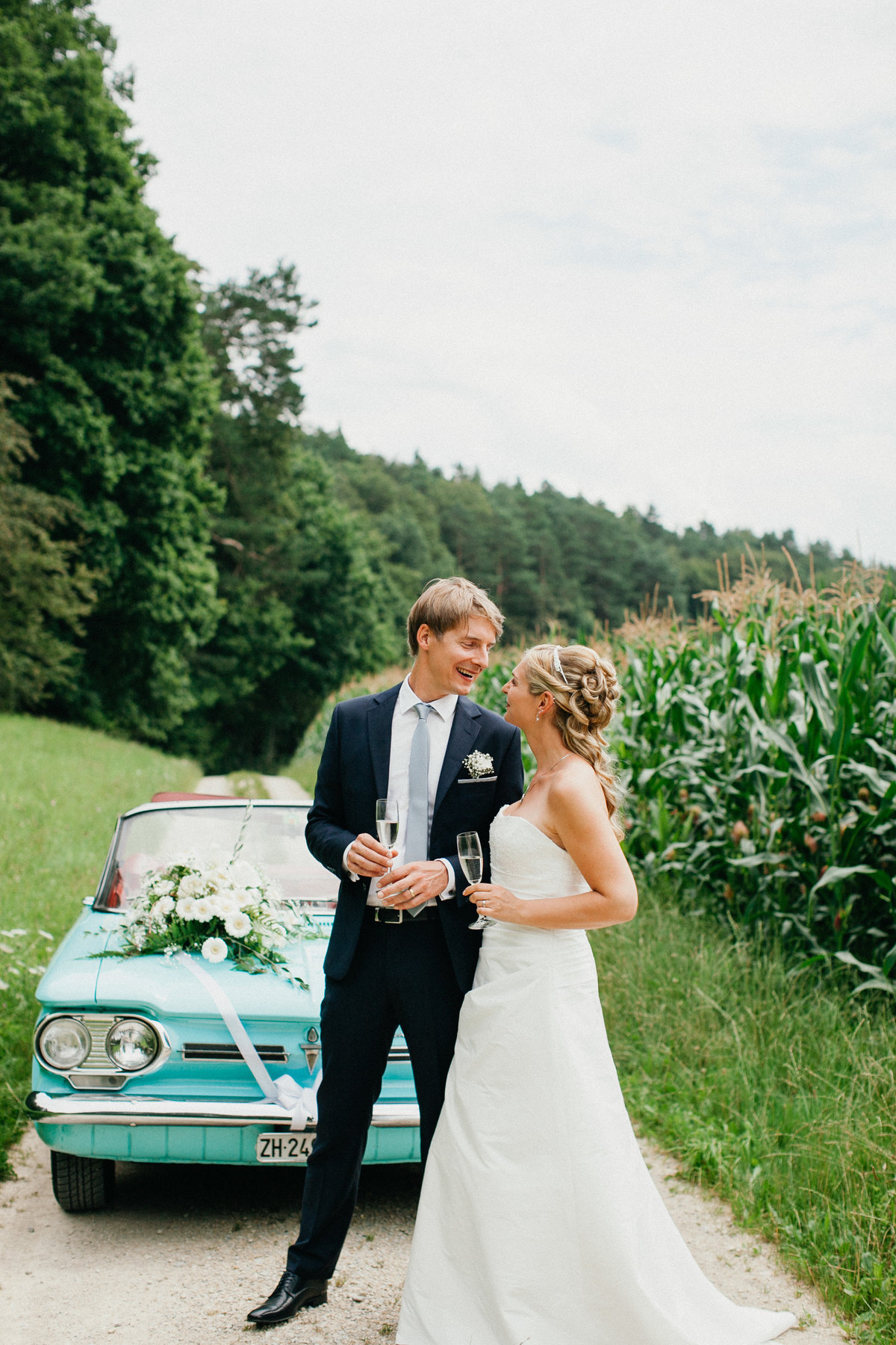 Sweetwater goes international! This couple sharing a moment after their ceremony in Norway.