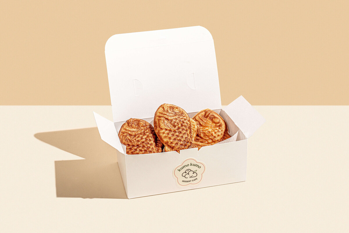 Taiyaki box product photography in Columbia, SC