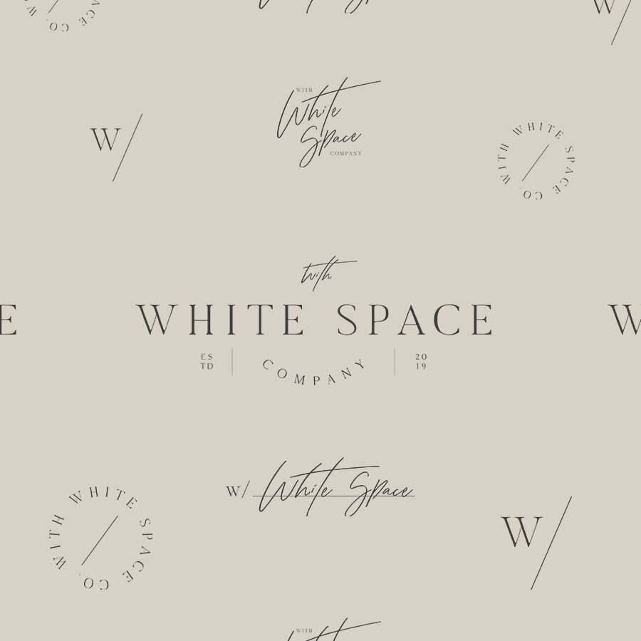 With White Space Logo