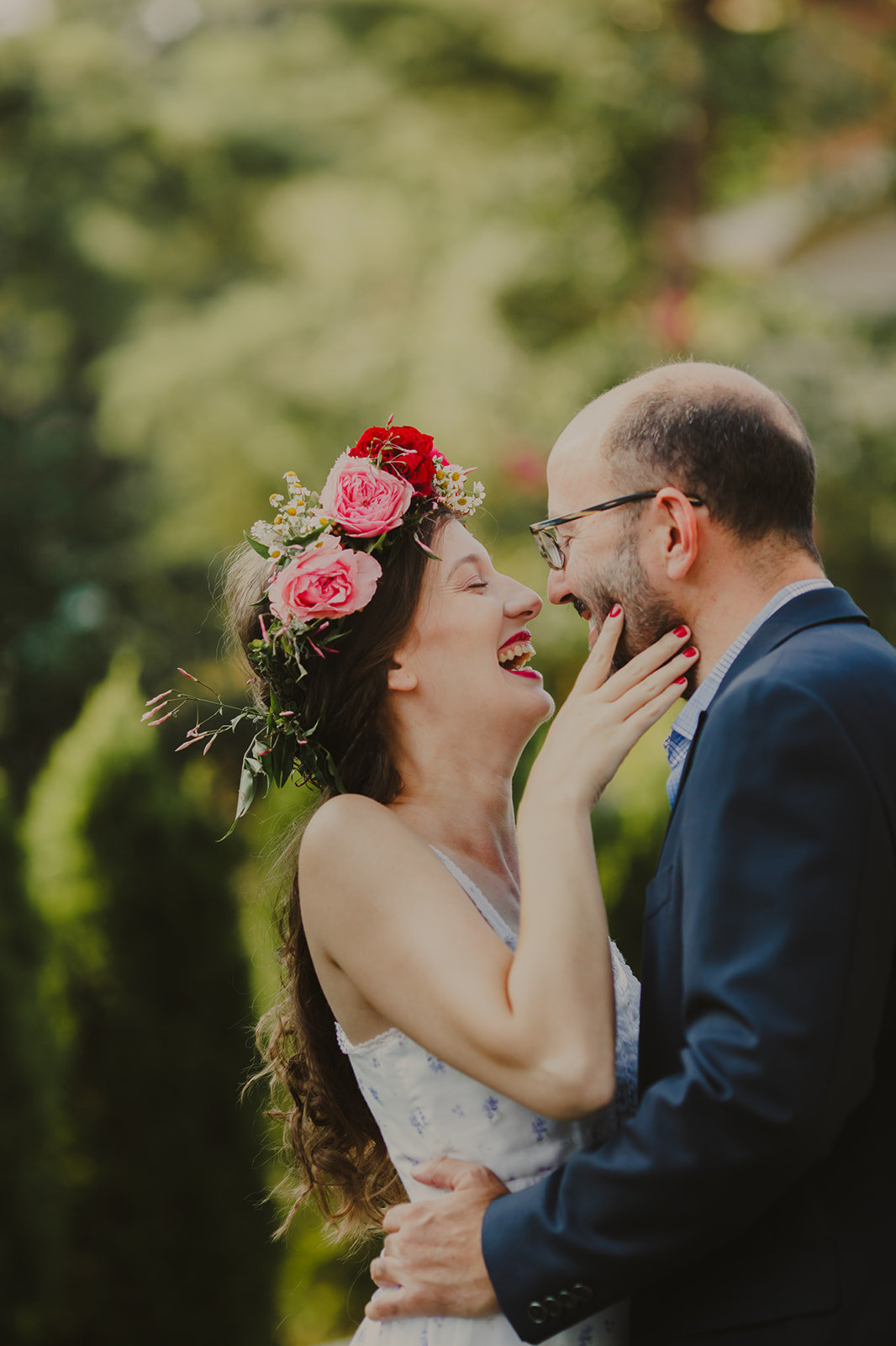 6_Outdoor_Couple_Engagement_Sunset_Boho_Dress_Flower_Crown
