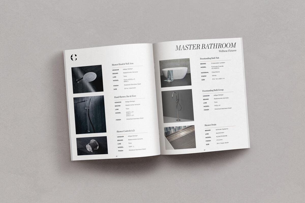 Luxury Residential Finishes Book Layout 2