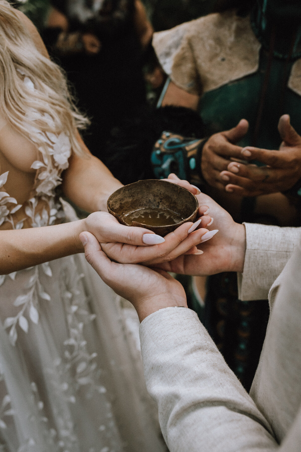 Mayan Wedding Ceremony at a Cenote in Tulum