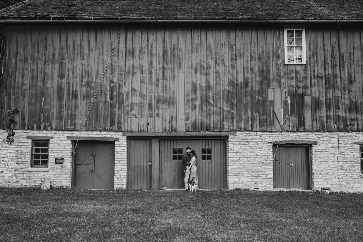 engagement in mayowood barns (1 of 1)