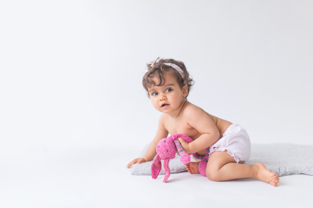 shooting photo bébé en stusio à tours