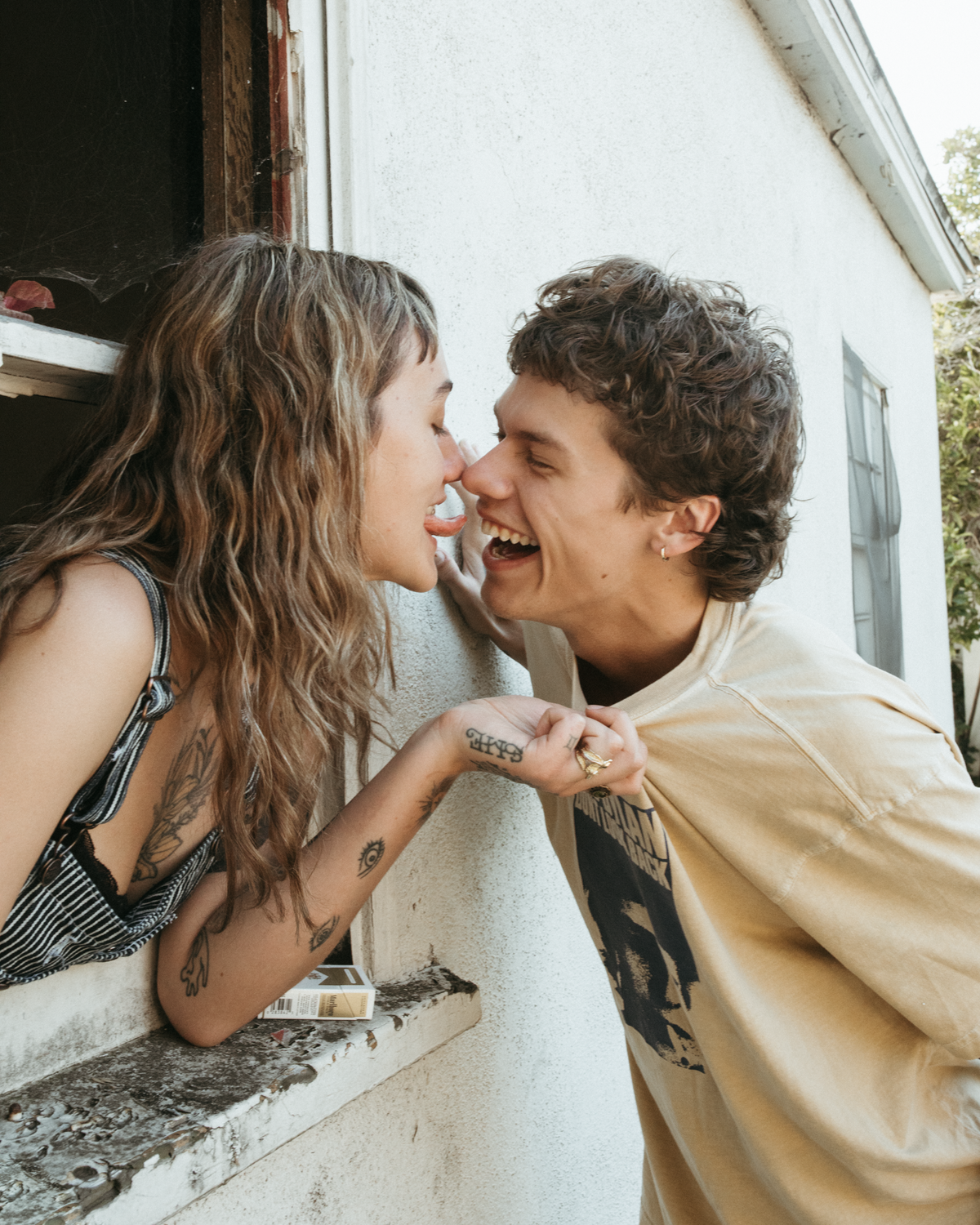 Trashy-Tattoo-Couple-Abandoned-House-Engagement-Shoot-9911