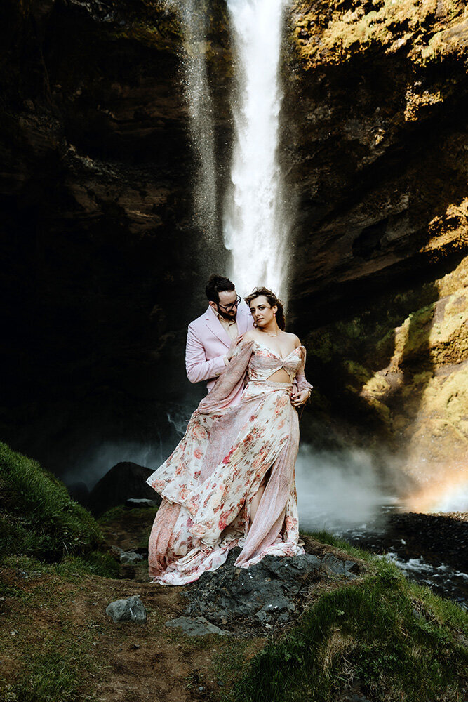 Romantic-Iceland-Waterfall-Wedding-Photography-140