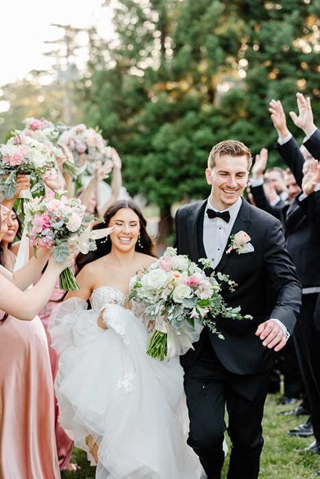 sacramento wedding bride and groom say i do