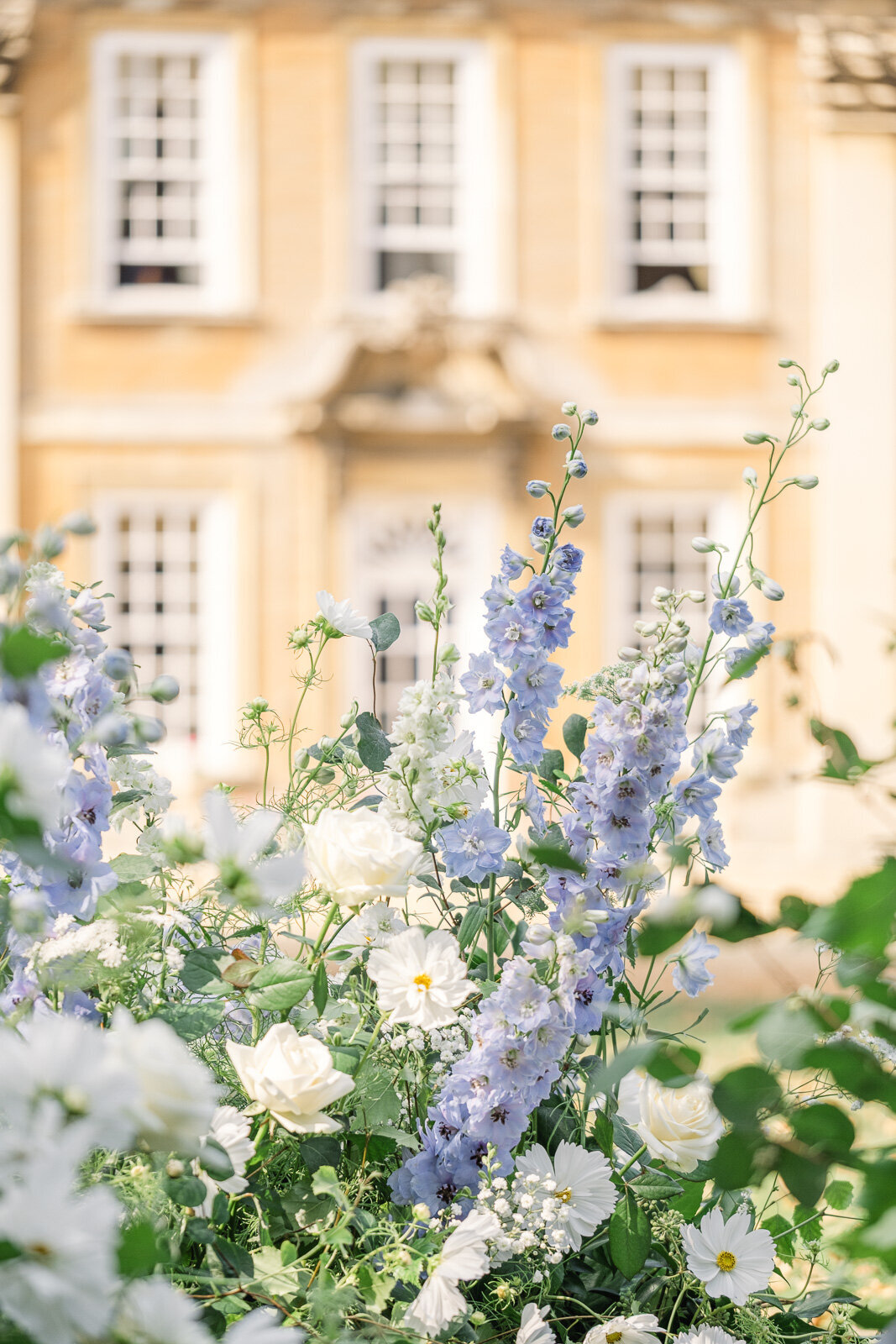 Elegant Wedding at Hinwick House, Northamptonshire - Destination Wedding Photography-15