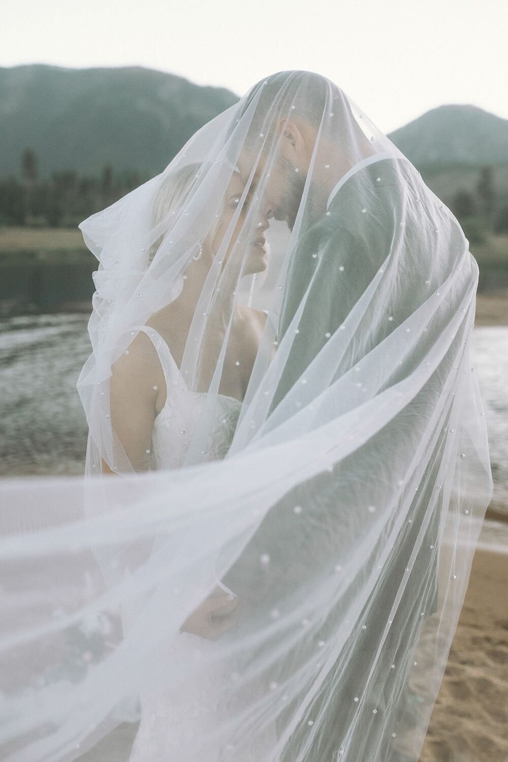 Haley + Taylor South Lake Tahoe Backyard Beach Elopement23
