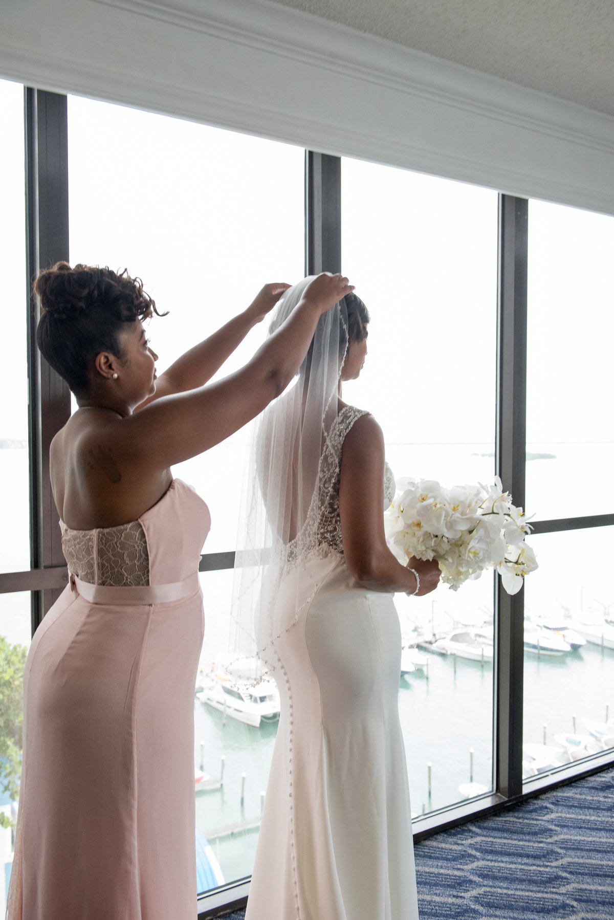 NFL Miami Dolphins Brandon Radcliff ShaKyra Radcliff Briza on the Bay Wedding Andrea Arostegui Photography-68