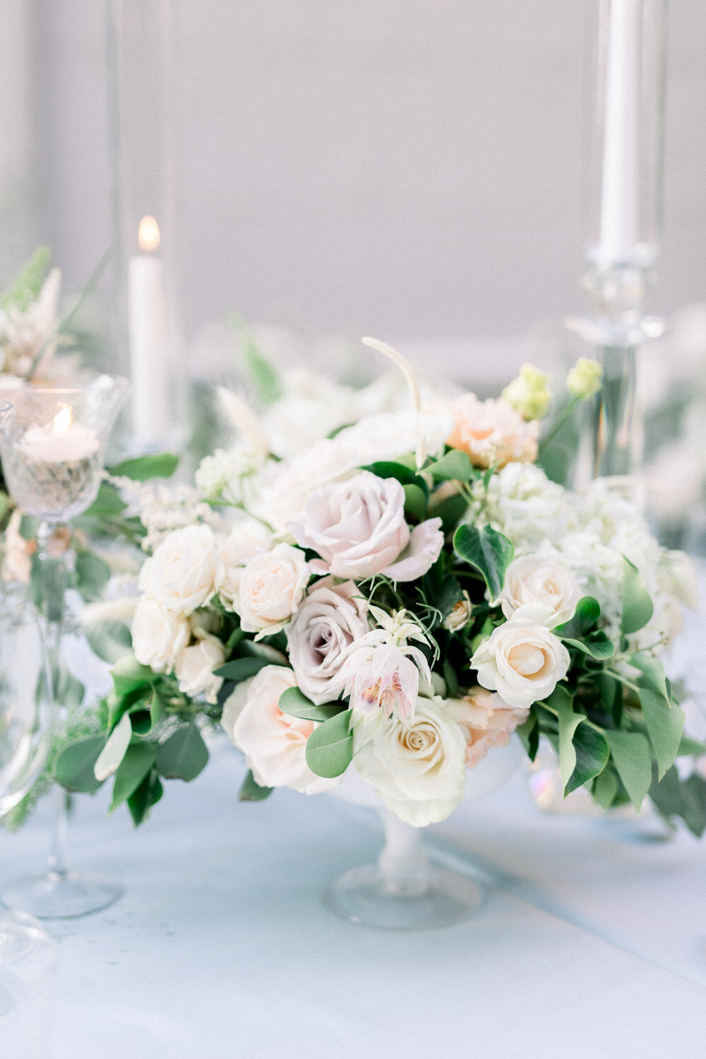 reception table flower