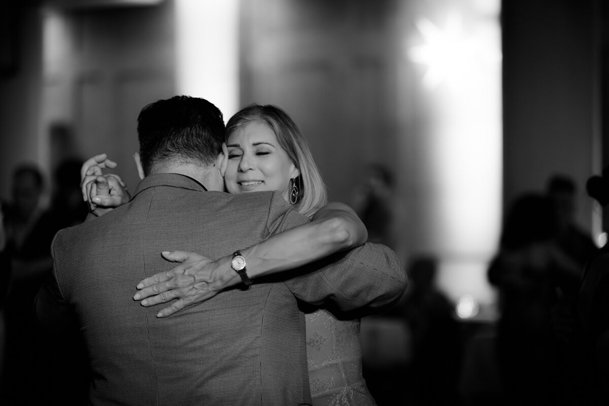Dancing couple at Montreal Bailongo tango festival