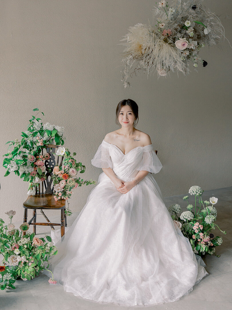indianapolis wedding florist brand session bridal shoot-43