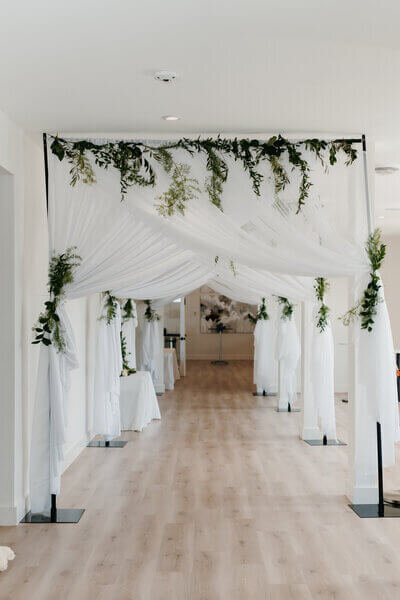 hallway designed by best wedding planners in chicago