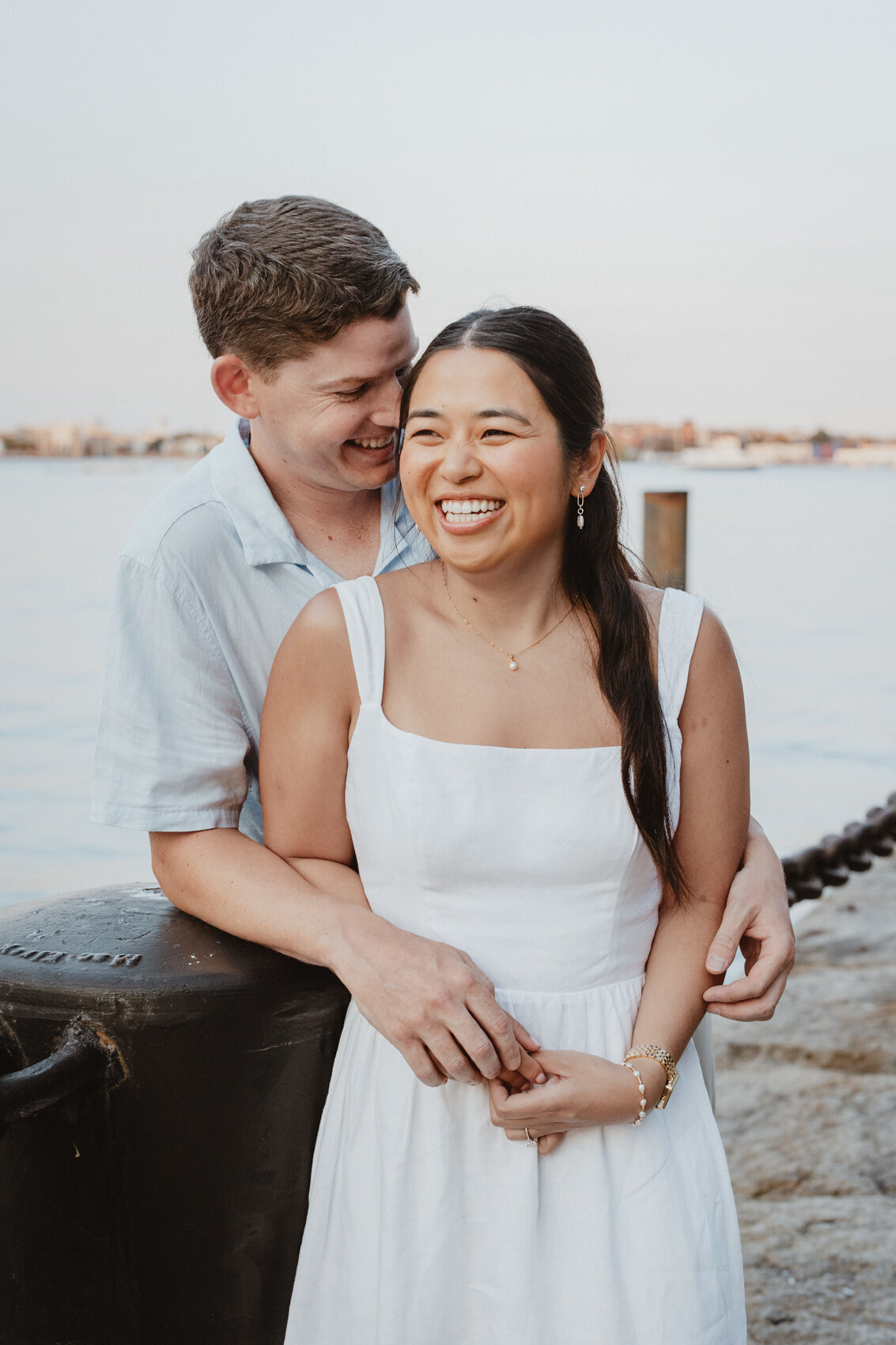 Boston Seaport Engagement Photos-New England Wedding Photographer-10744