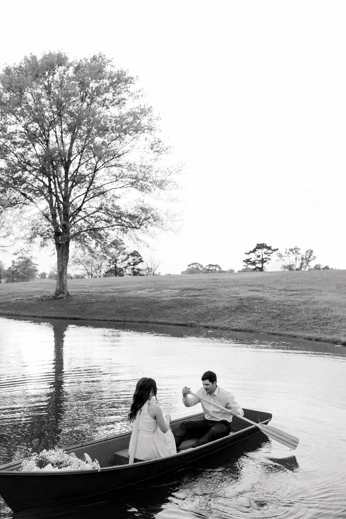 Louisiana Engagements Canoe Photographer