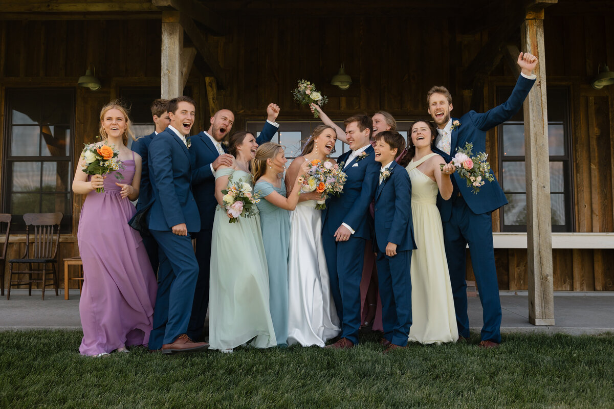 Sydney and Brant's Rustic Midwest Wedding Photography-266