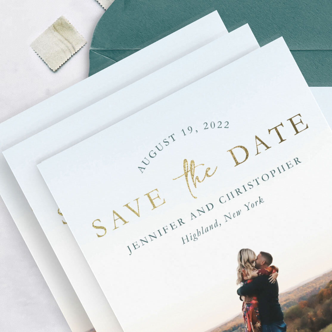 save-the-date-engagement-photo-feather-ink-paperie-stationery