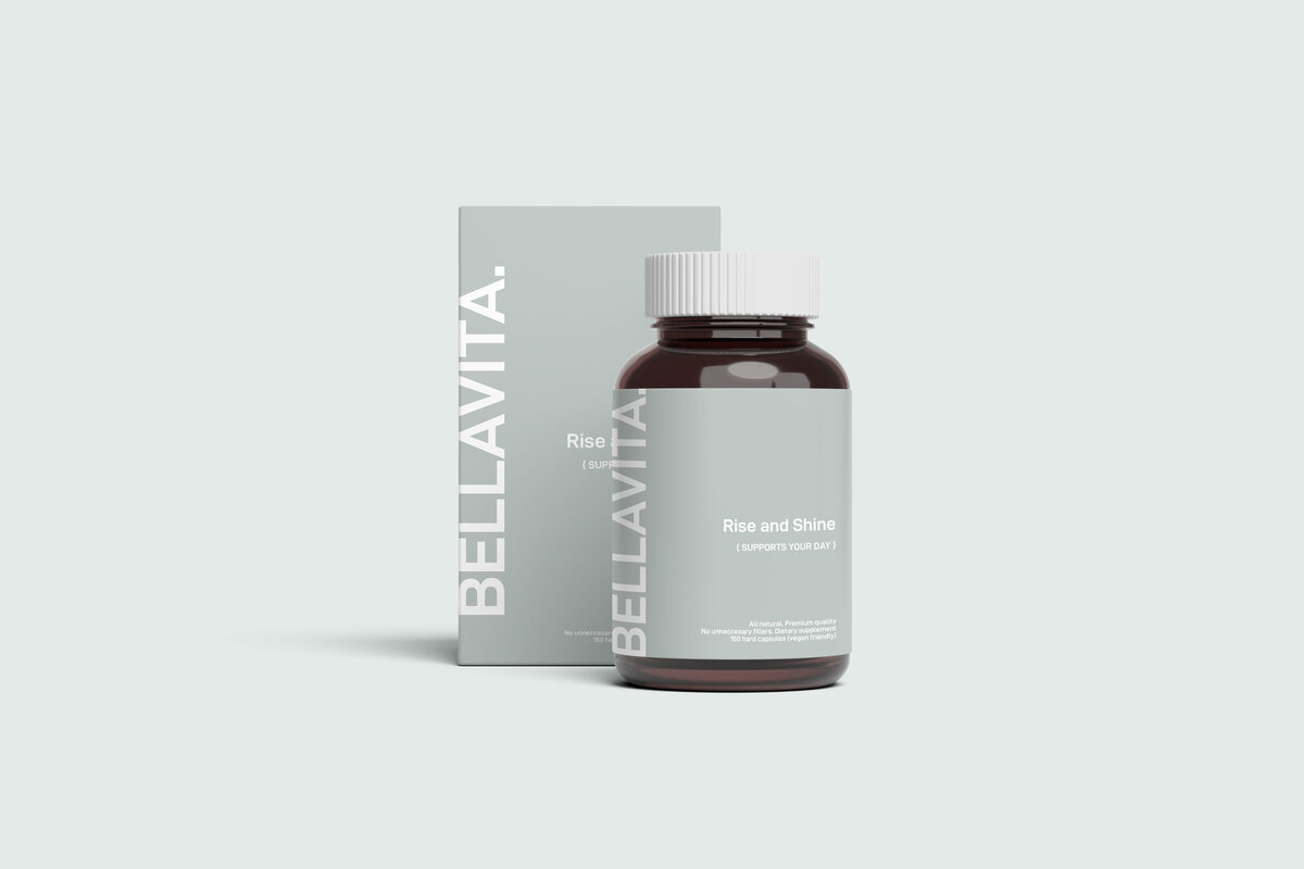 Vitamin Bottle Background