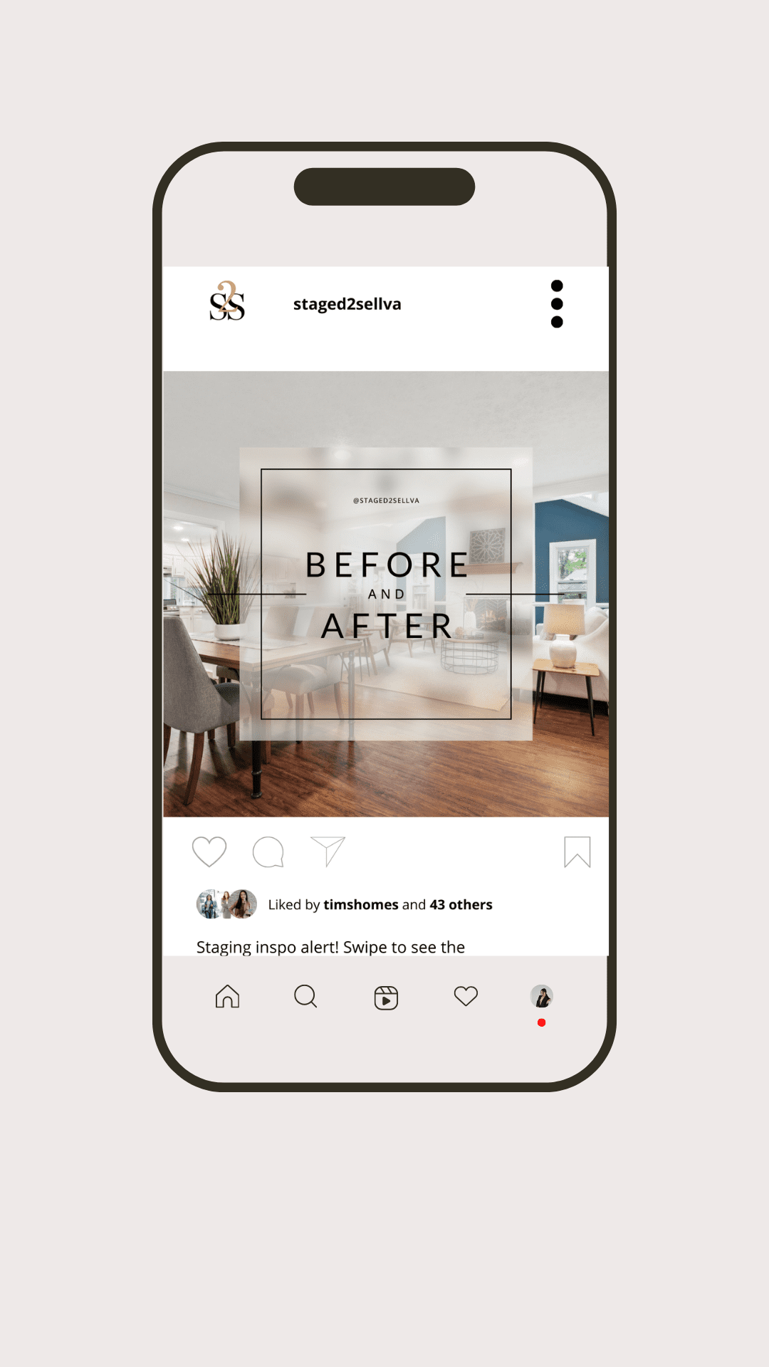 the social stager_instagram_portfolio_home staging marketing