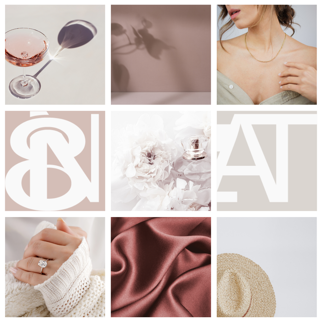 IG FEED design mockup in neutrals elevated look by Erika Maram Design Studio in Raleigh North Carolina