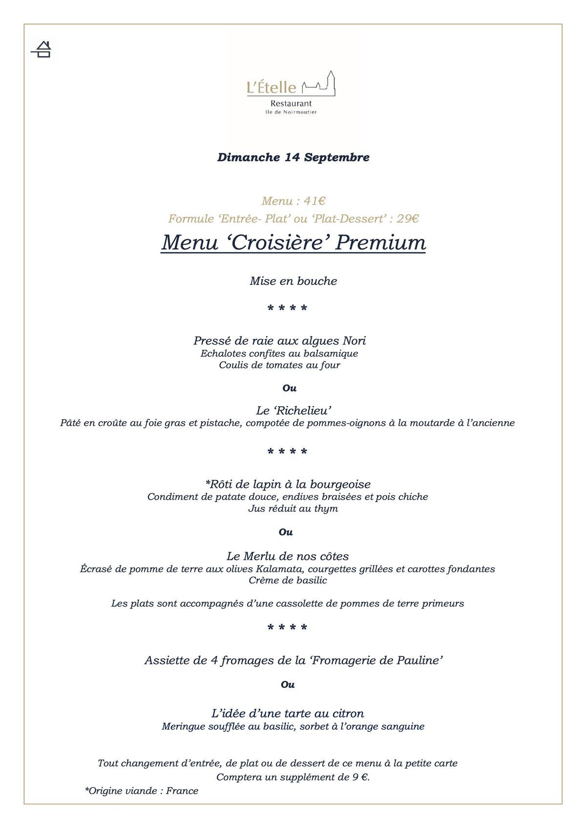 dimanche 14