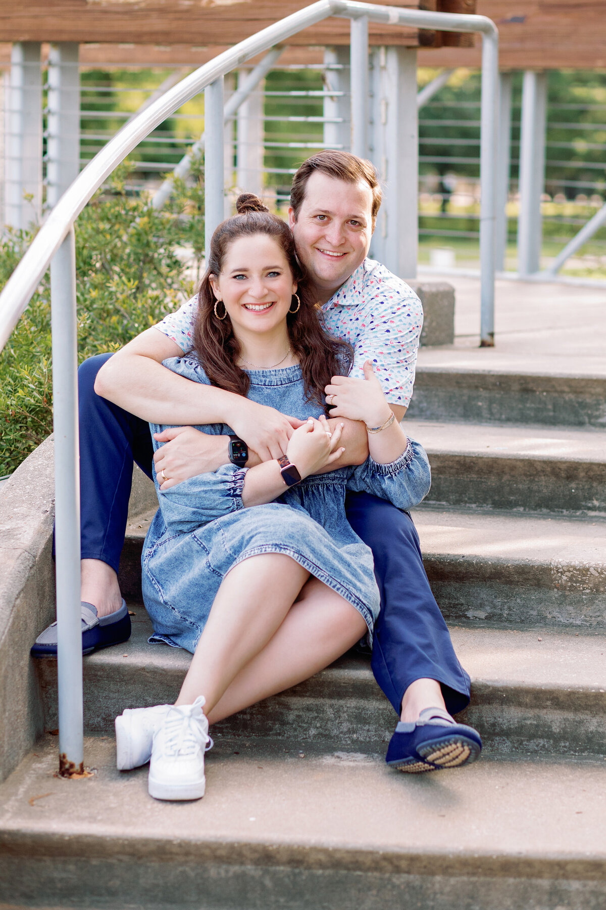 Hermann Park Engagement Pictures