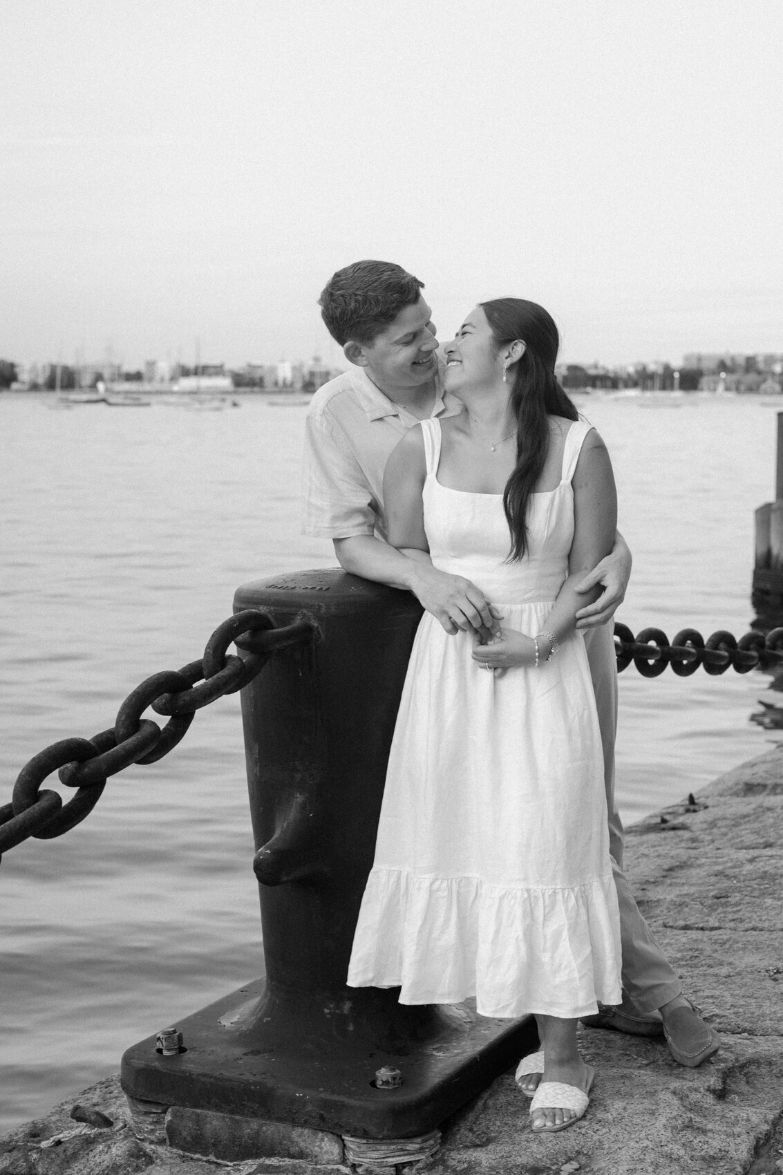 Boston Seaport Engagement Photos-New England Wedding Photographer-10863