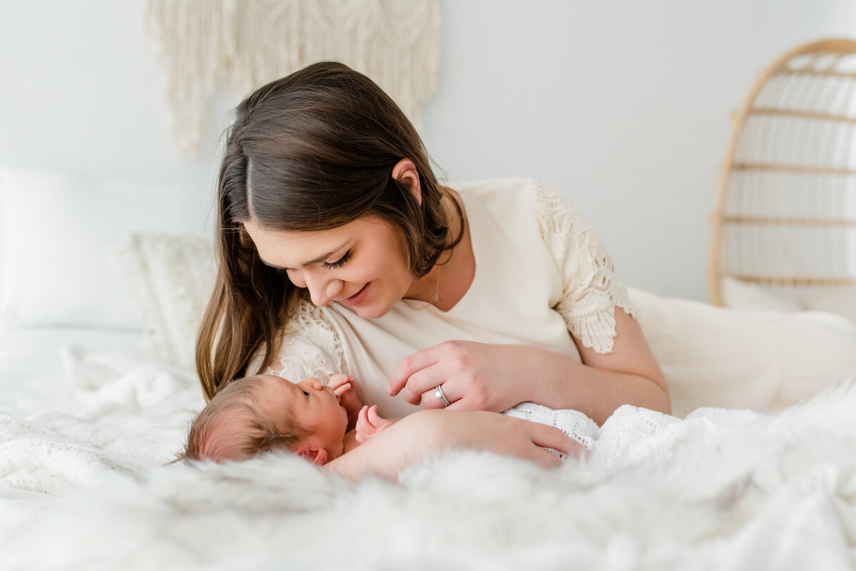 Natural Light Bright and Airy Newborn Photography-23