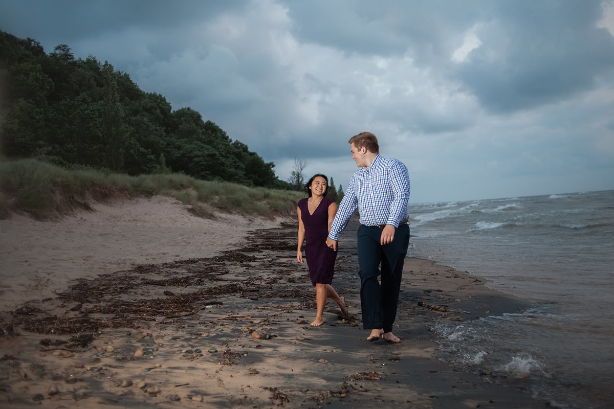 south haven engagement session