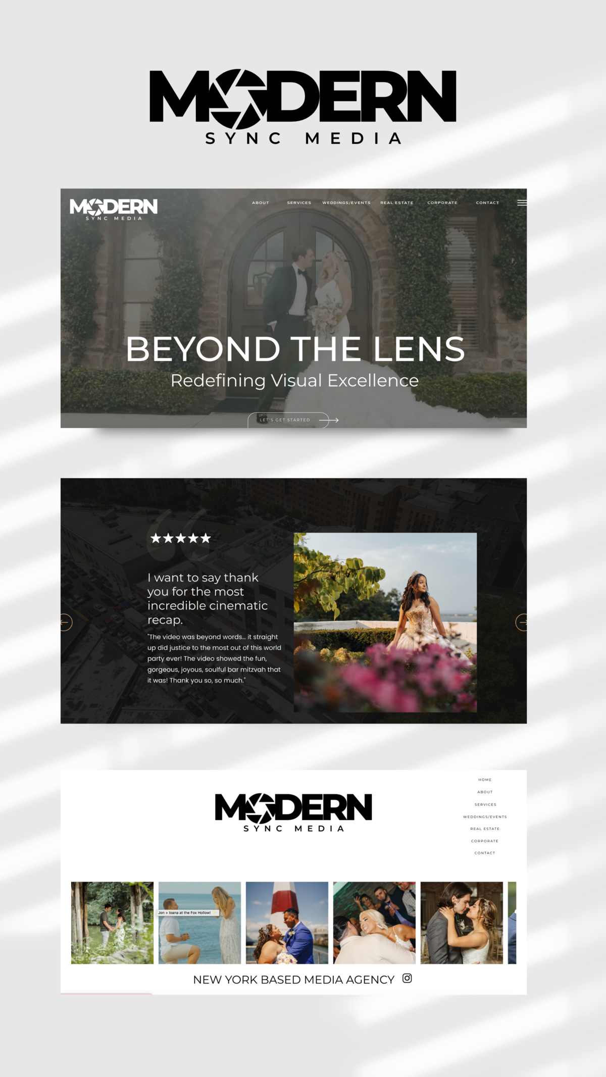 Modern Sync Media Mockup