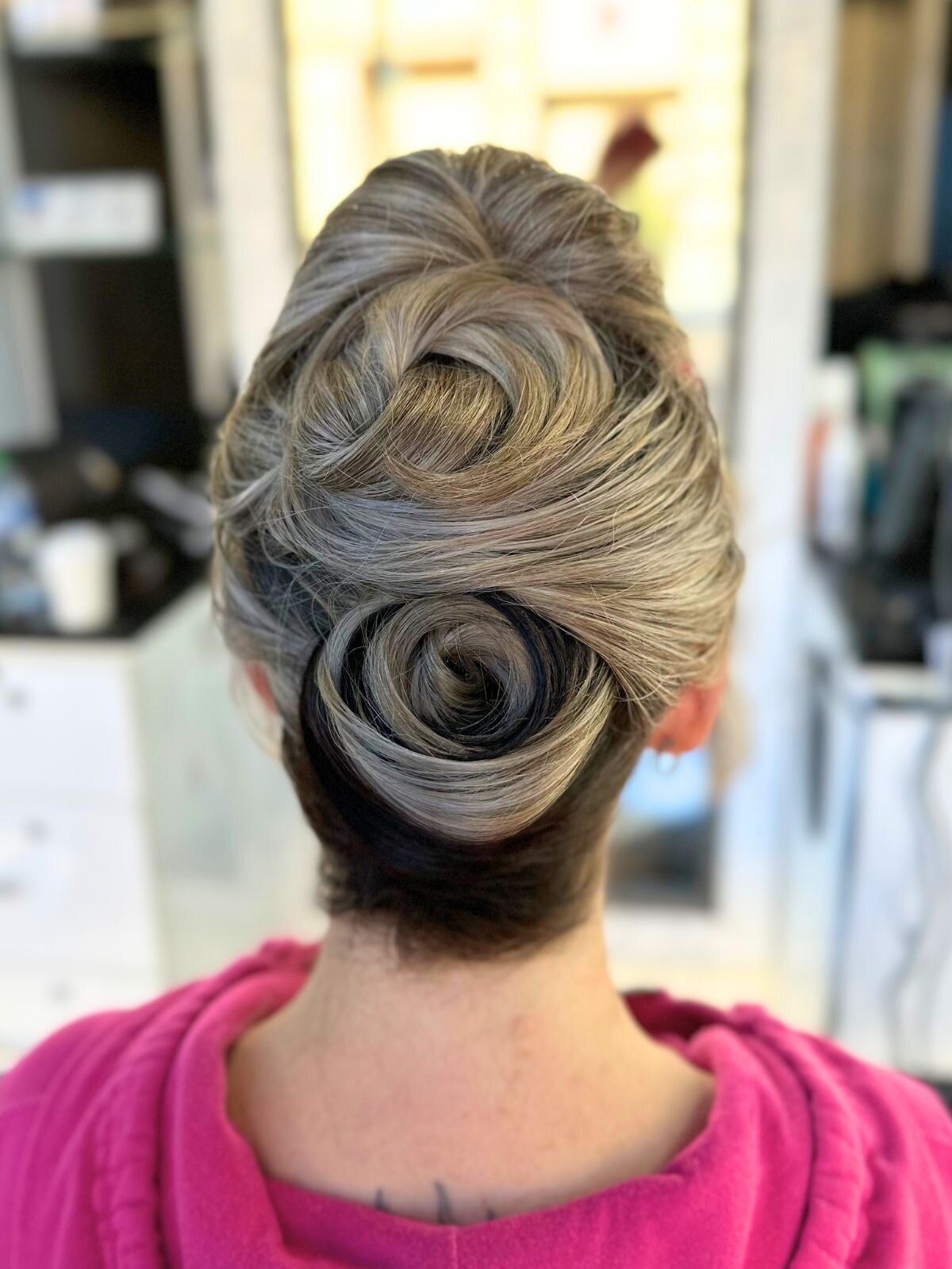 vintage-french-twist-blonde-hair-updo-las-vegas