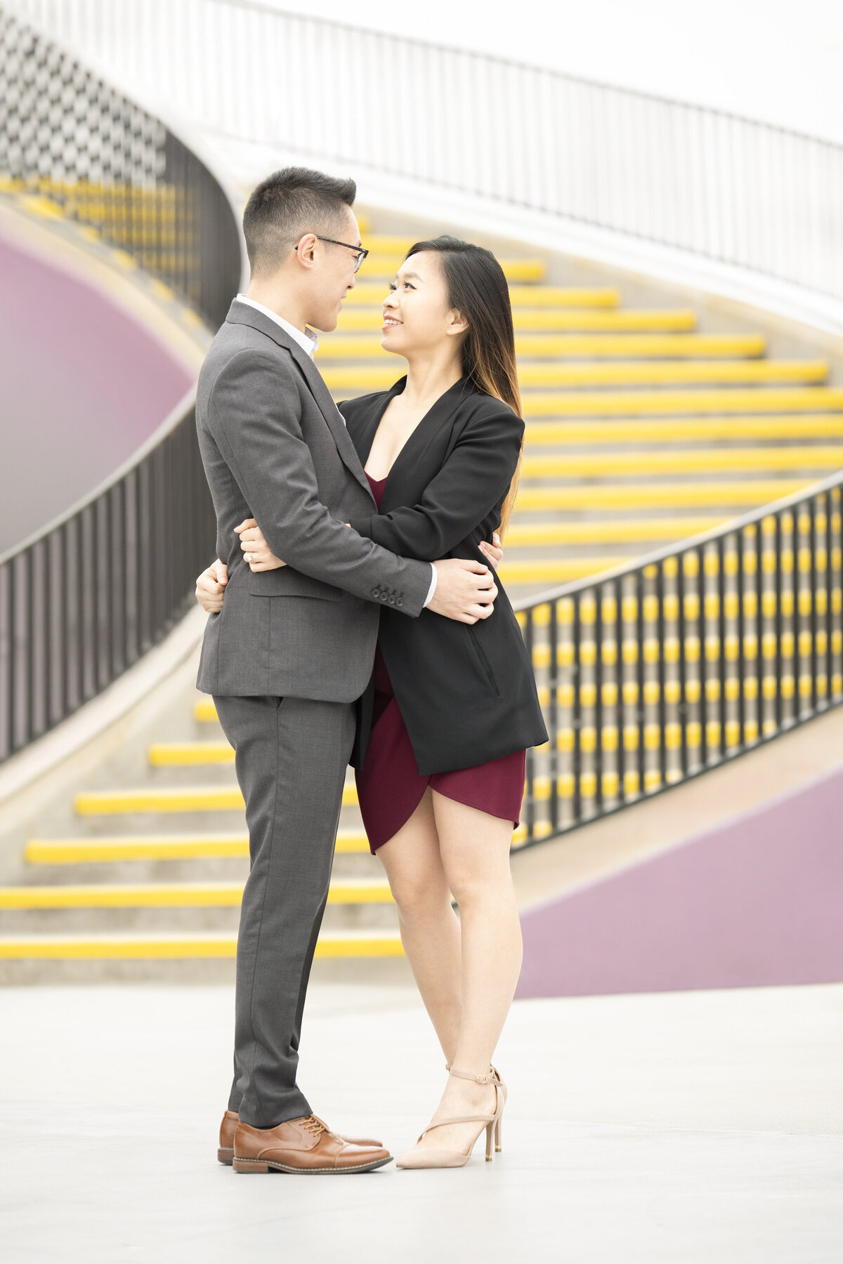 Wallace & Cera _ Engagement Portraits_ Santa Cruz Boardwalk & Beach_02