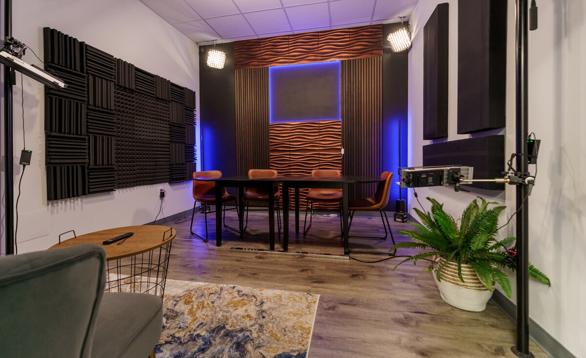 Huntersville Podcast Studio Rental - OLS Sets-3