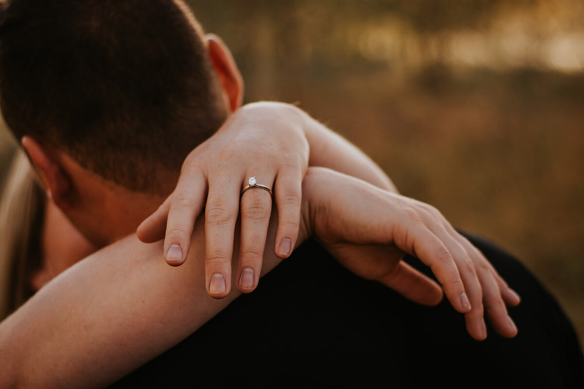 engagement photography ring