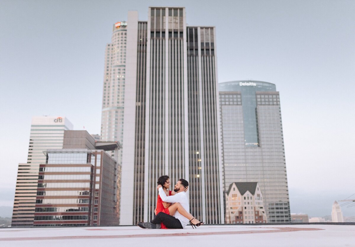 los_angeles_rooftop_engagement_session_1